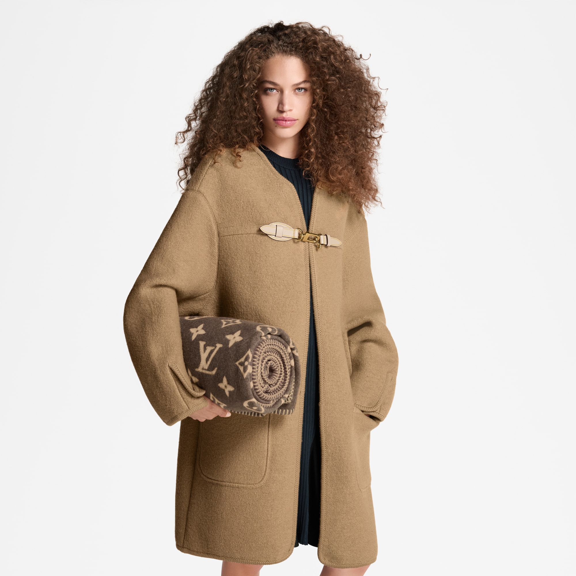 Neo Monogram Blanket . - Luxury Accessories - M70439 Brown | LOUIS